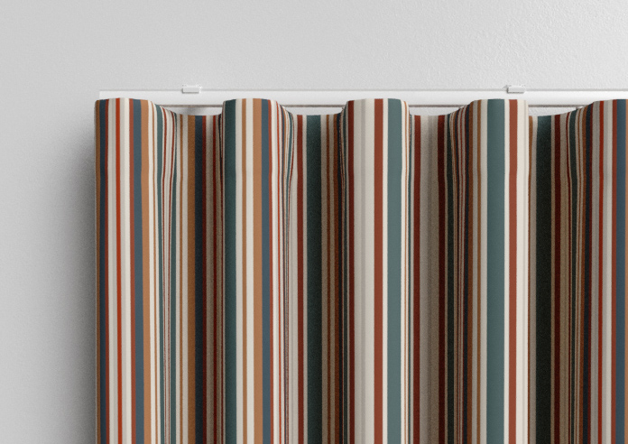 The British Stripe Co. Elizabeth, Teignbridge No.1 - Made to Measure Curtains - Image 13
